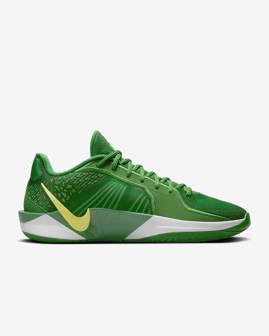 Women s Nike Green Yellow Sabrina 2 Basketball Shoes